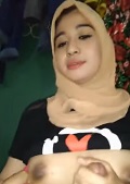 Cewek Hijab Cantik Tetek Indah
